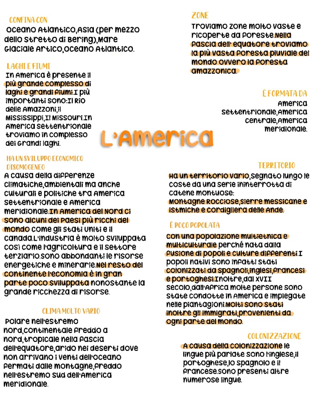 L’America
