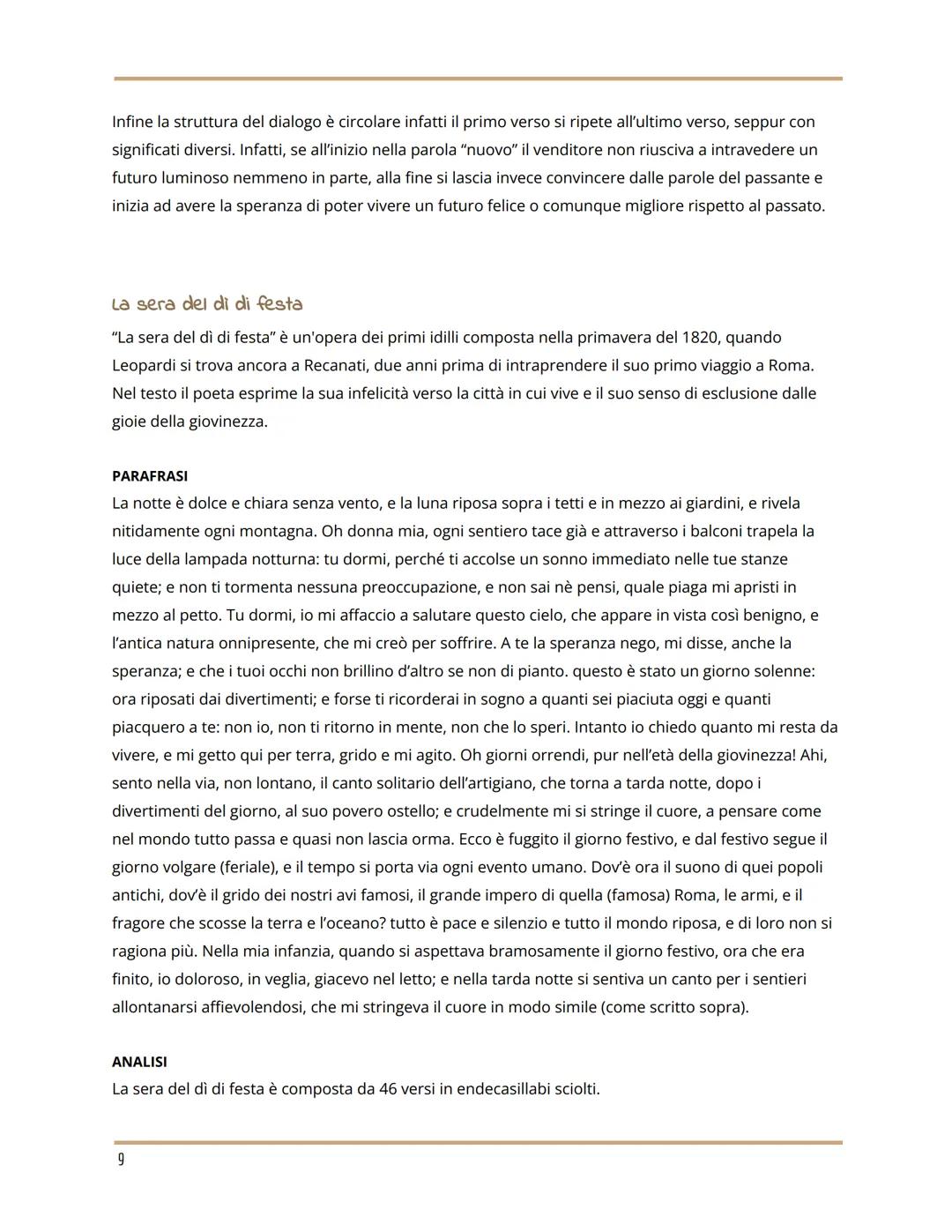Il Romanticismo - Alessandro Manzoni e Giacomo Leopardi
CARATTERI GENERALI DEL ROMANTICISMO
Il romanticismo è una corrente filosofica, lette