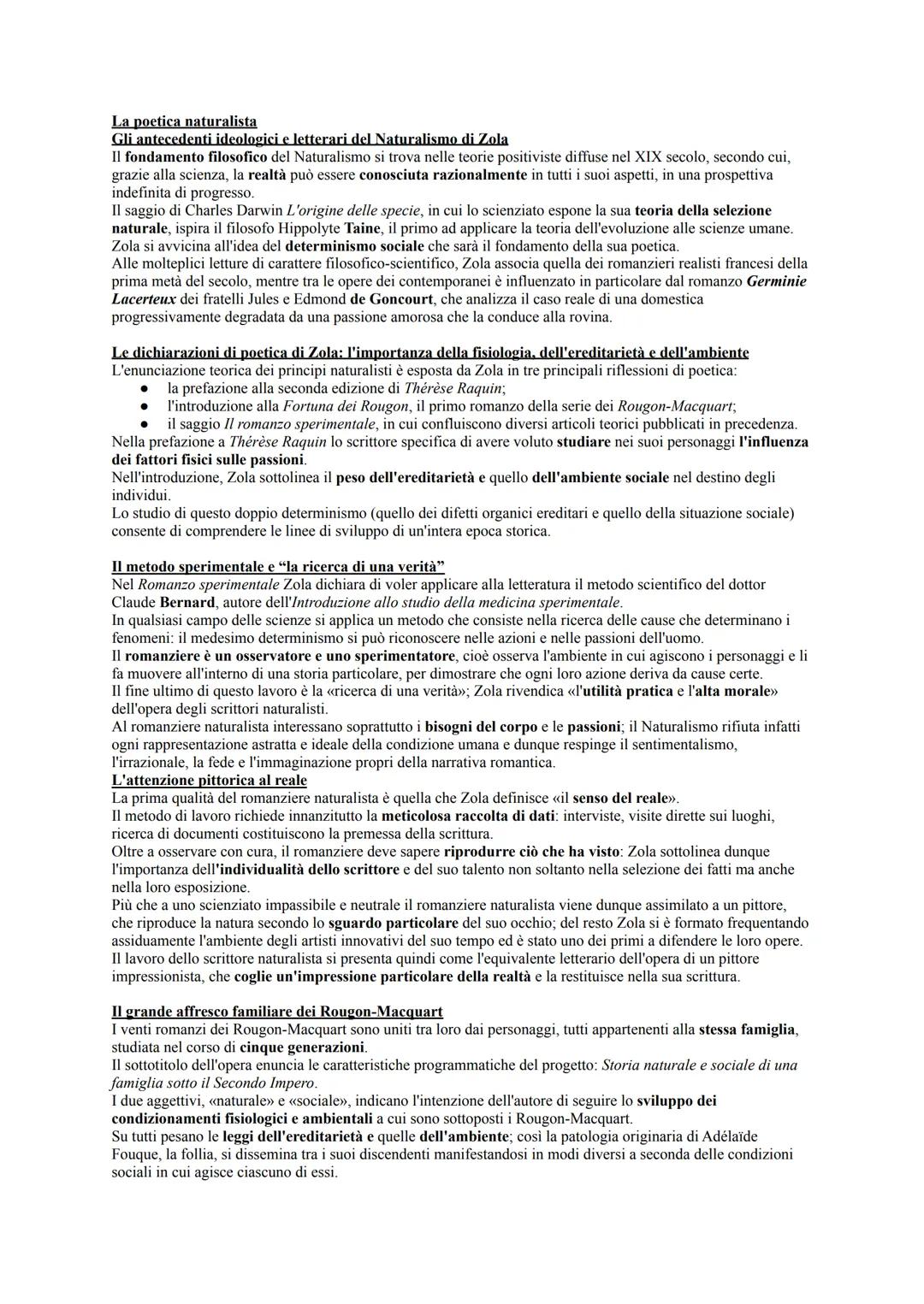 Dal Naturalismo di Zola agli scrittori veristi italiani
Realismo e Naturalismo
La tendenza al realismo nel romanzo francese dell'Ottocento I