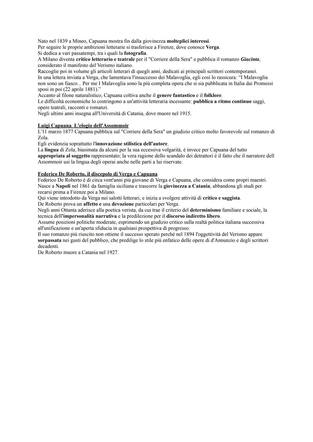 Dal Naturalismo di Zola agli scrittori veristi italiani
Realismo e Naturalismo
La tendenza al realismo nel romanzo francese dell'Ottocento I
