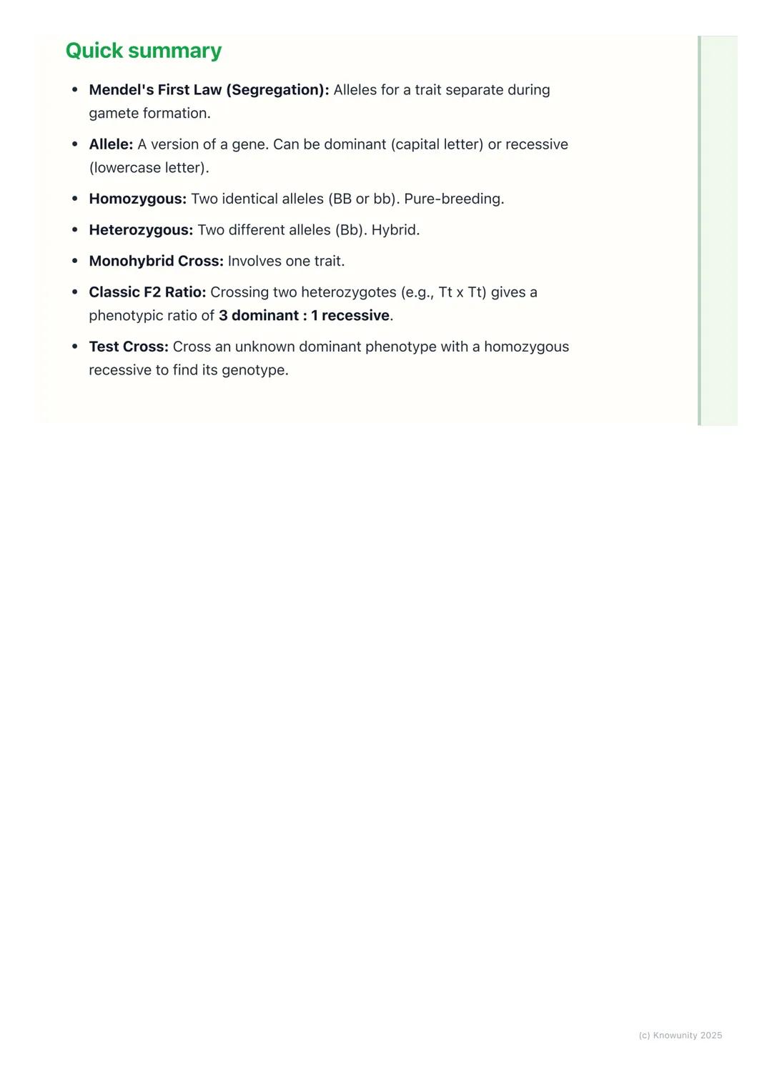 # Mendel's Laws of Inheritance
(Simple)

An introduction to Mendelian genetics

Gregor Mendel was an Austrian monk who is now called the "fa