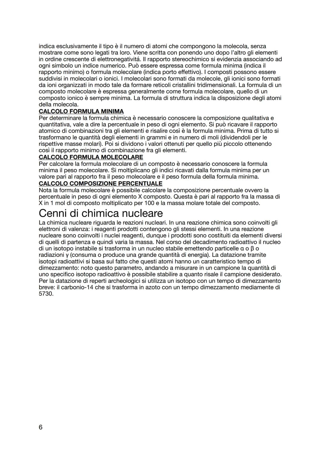 Chimica
La composizione della materia
Capitolo 1
La chimica studia: la struttura e la composizione della materia, le trasformazioni,
l'energ