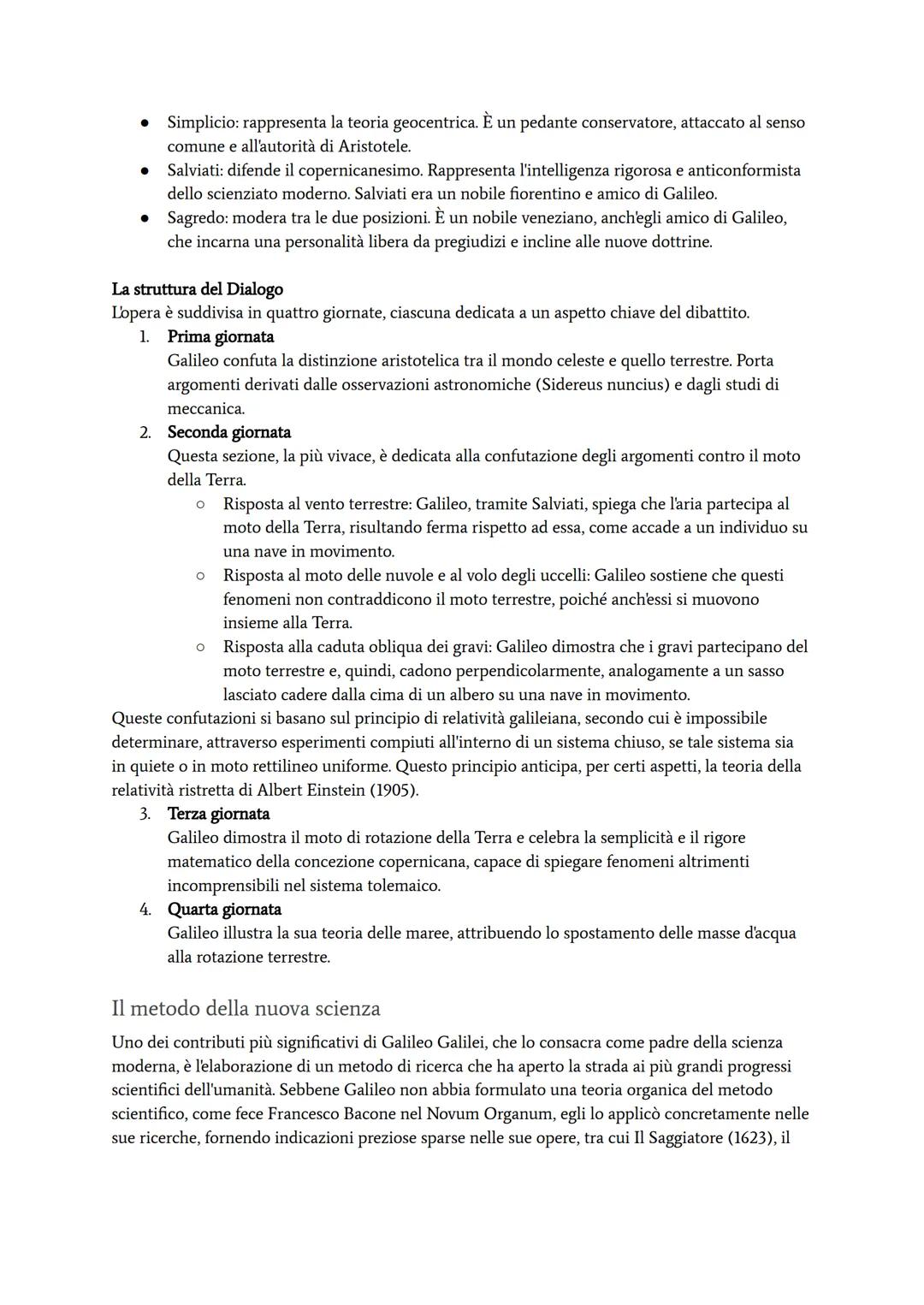 Galileo Galilei
Galileo Galilei nacque a Pisa il 15 febbraio 1564, in una famiglia di media borghesia che nel 1574 si
trasferì a Firenze. Qu