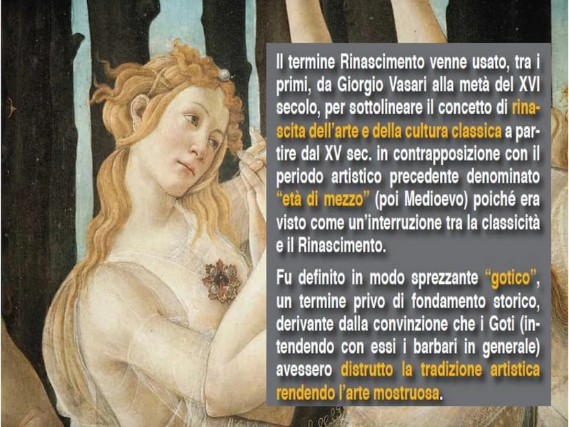 *
RINASCIMENTO
UMANESIMO
'400 IL RINASCIMENTO NASCE IN ITALIA, A FIRENZE, NEL XV SECOLO
Van
431
MEDRANY ADIDA
CATE
QAD Il termine Rinascimen