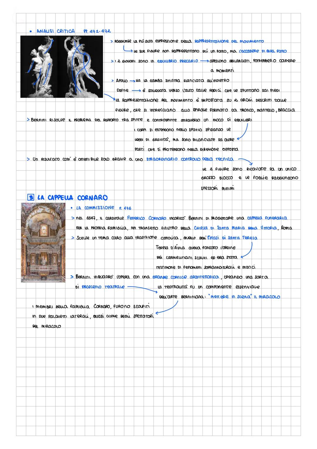 # Bernini

1I PRIMI CAPOLAVORI

*   LA FORMAZIONE P. 468

> Gratie a 6Giovan Lorento Bernini nasce & BAROCCO a Roma Dorante si anni Venti,

