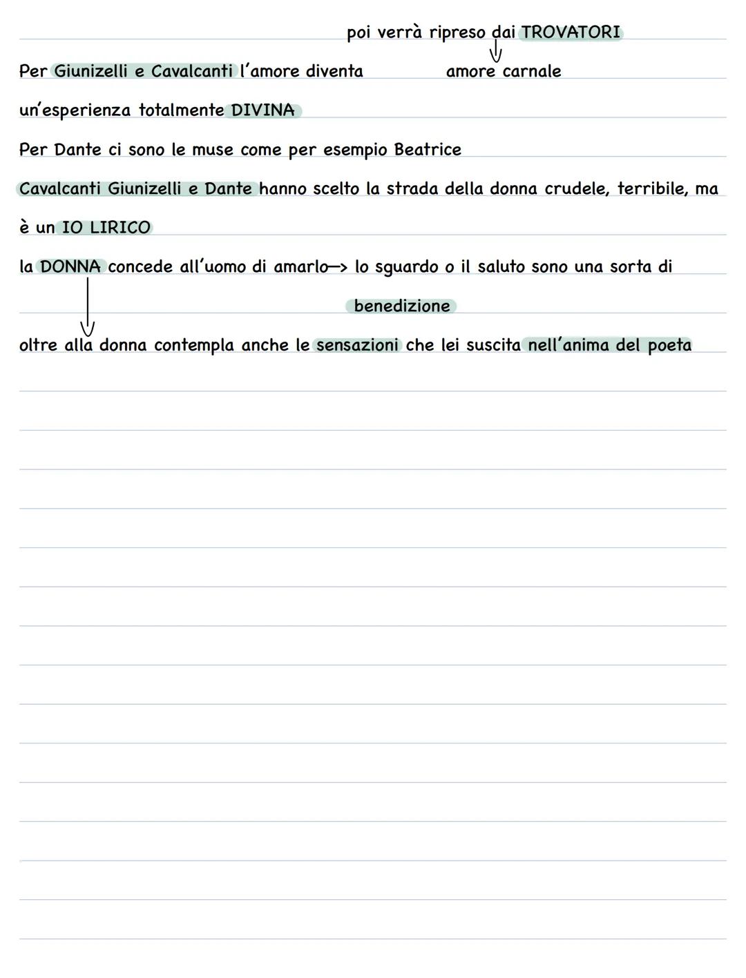 DOLCE STILNOVO
Novo tutta la poesia che era stata scritta prima era SCURA
Stile= poetico
Dolce sono stilnovisti maggiormente toscani è il li