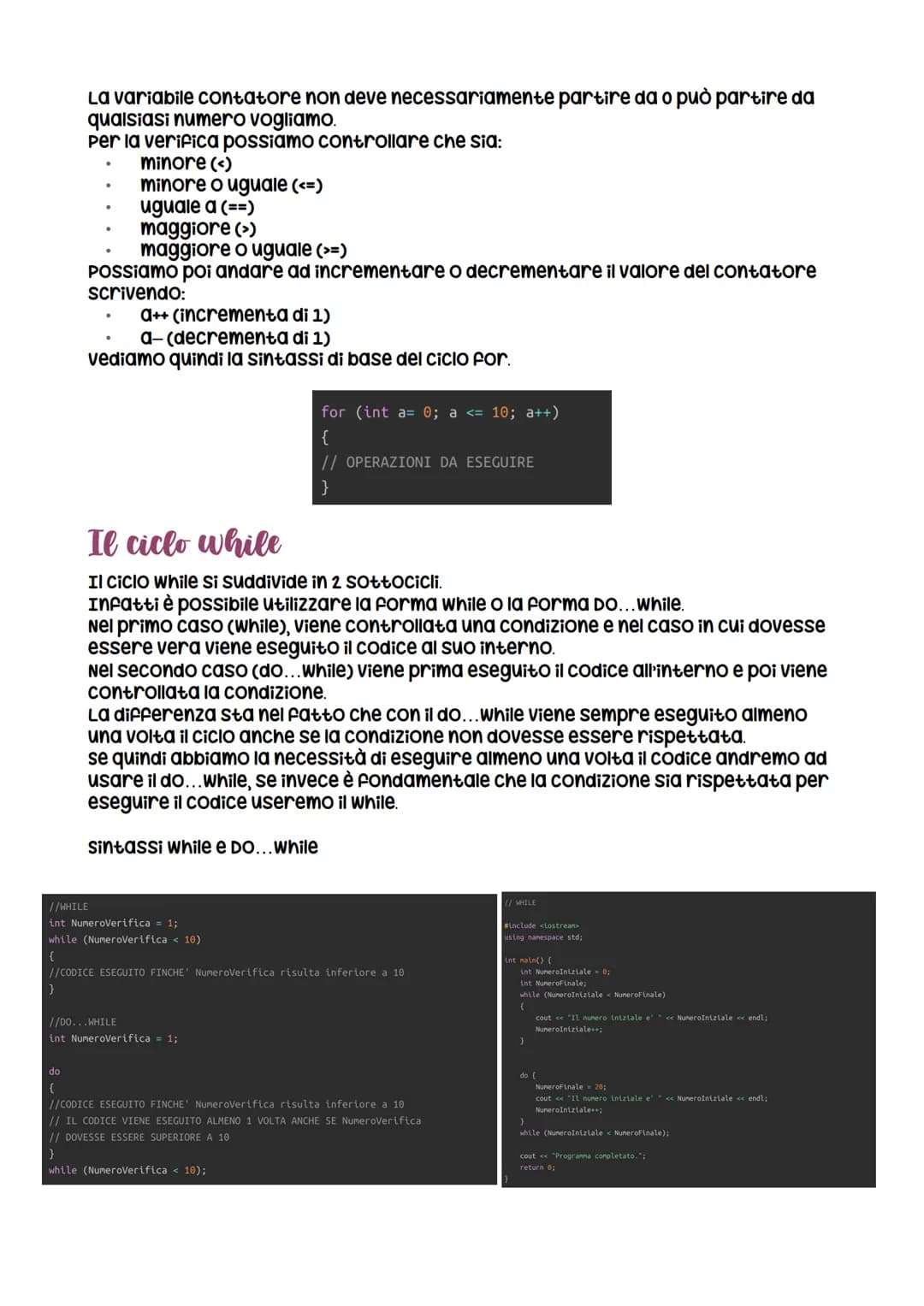 Ripetizione informatica
Tutti i programmi si basano sul seguente schema:
Dati di ingresso
(Input)
Istruzione
(Elaborazione)
Tradotto in paro