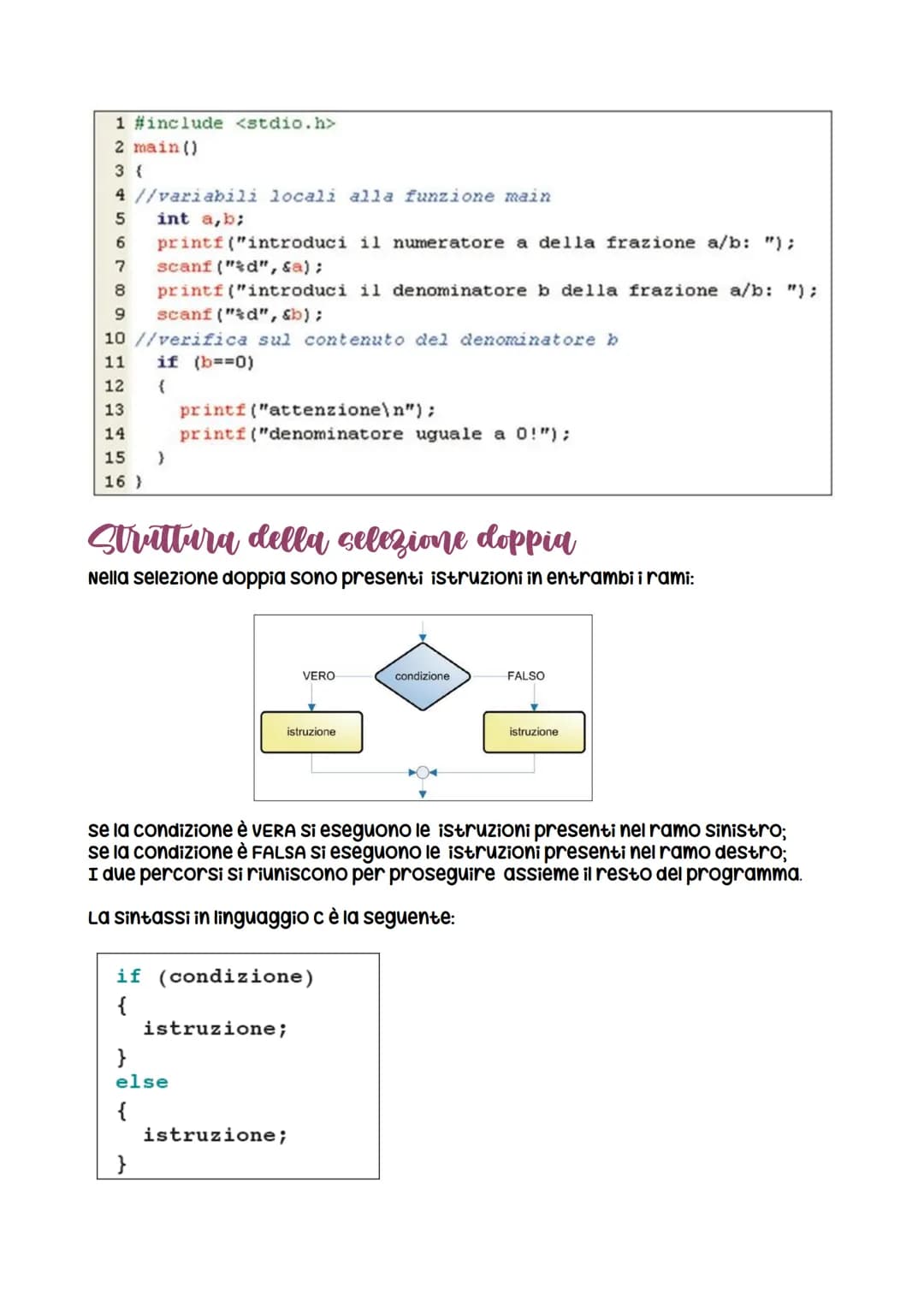 Ripetizione informatica
Tutti i programmi si basano sul seguente schema:
Dati di ingresso
(Input)
Istruzione
(Elaborazione)
Tradotto in paro