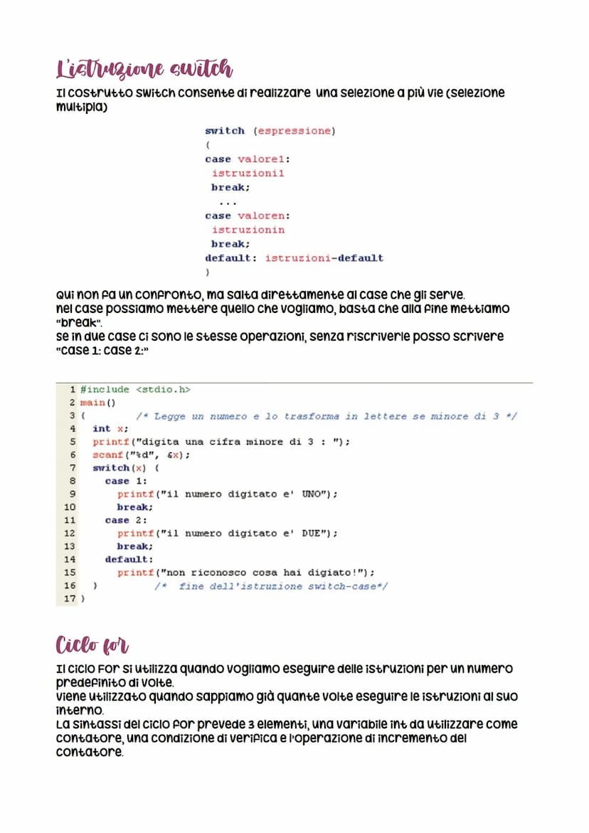 Ripetizione informatica
Tutti i programmi si basano sul seguente schema:
Dati di ingresso
(Input)
Istruzione
(Elaborazione)
Tradotto in paro