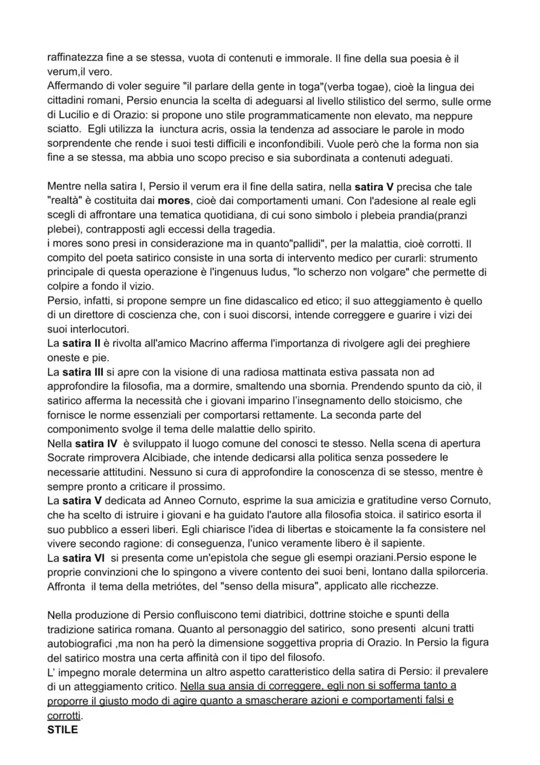 Lucano e Persio sono tra i protagonisti della fioritura letteraria che caratterizza l'età di
Nerone. Sebbene i generi a cui questi autori si