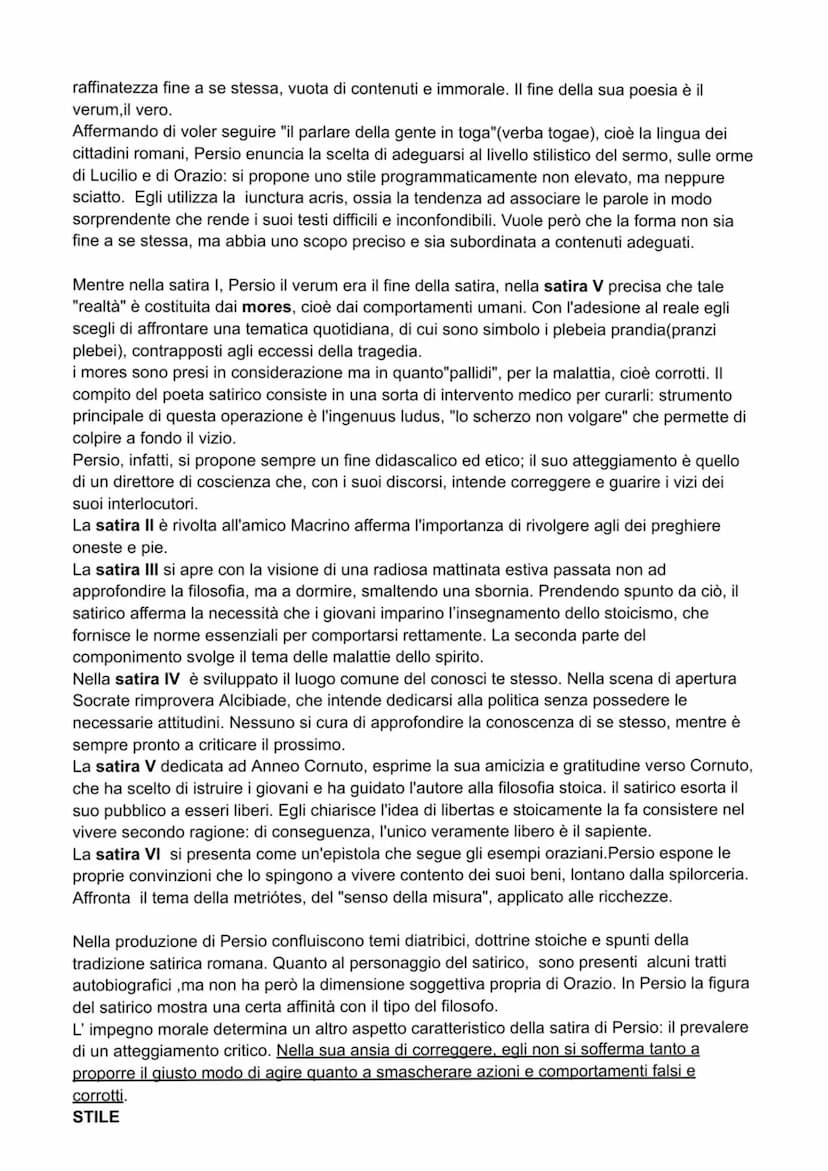 Lucano e Persio sono tra i protagonisti della fioritura letteraria che caratterizza l'età di
Nerone. Sebbene i generi a cui questi autori si