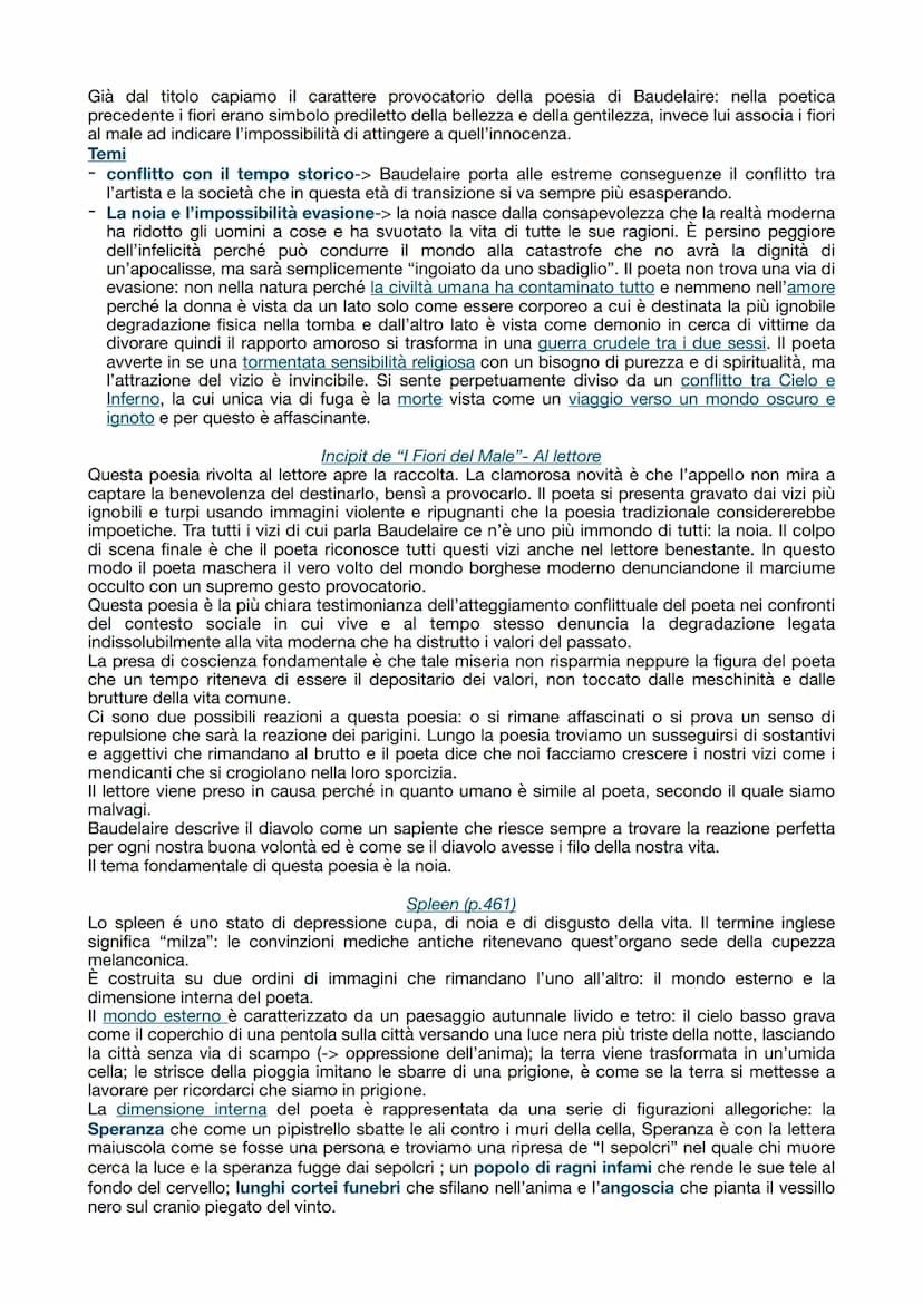 DECADENTISMO
Nel maggio 1883 Verlaine pubblica sul giornale parigino "Le Chat Noir" un sonetto dal titolo
"Langueur" (Languore) in cui affer