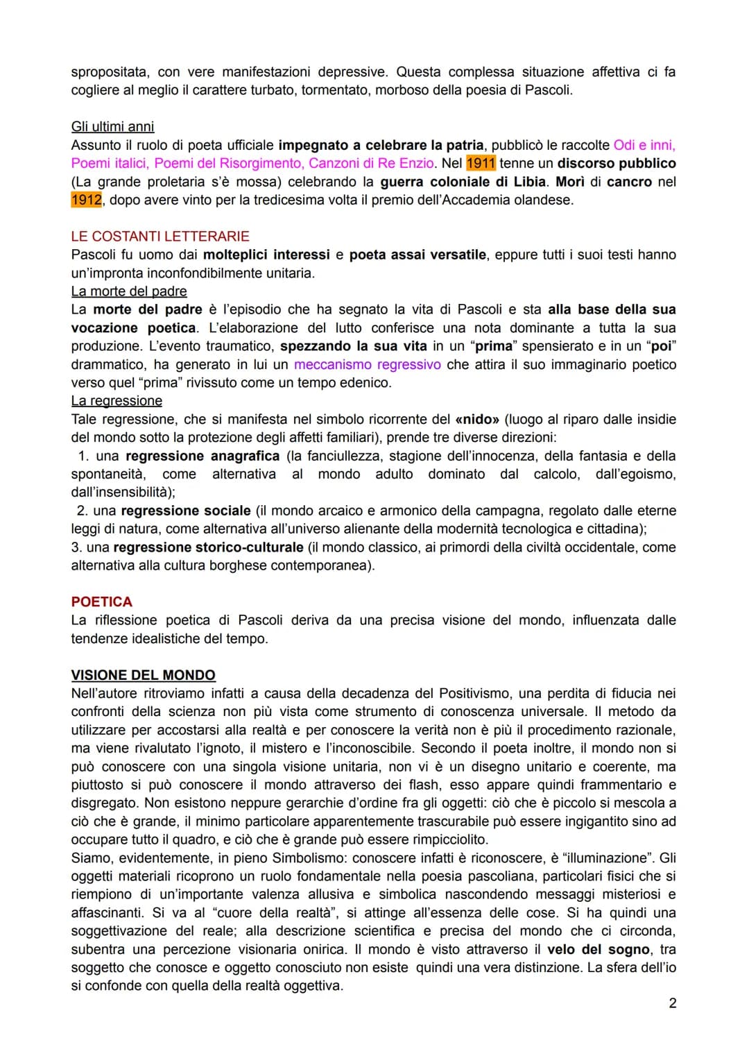 GIOVANNI PASCOLI
PERCHÉ PASCOLI È UN CLASSICO?
1.Perché è il maggiore rappresentante italiano della poesia simbolista.
2. Perché come nessun