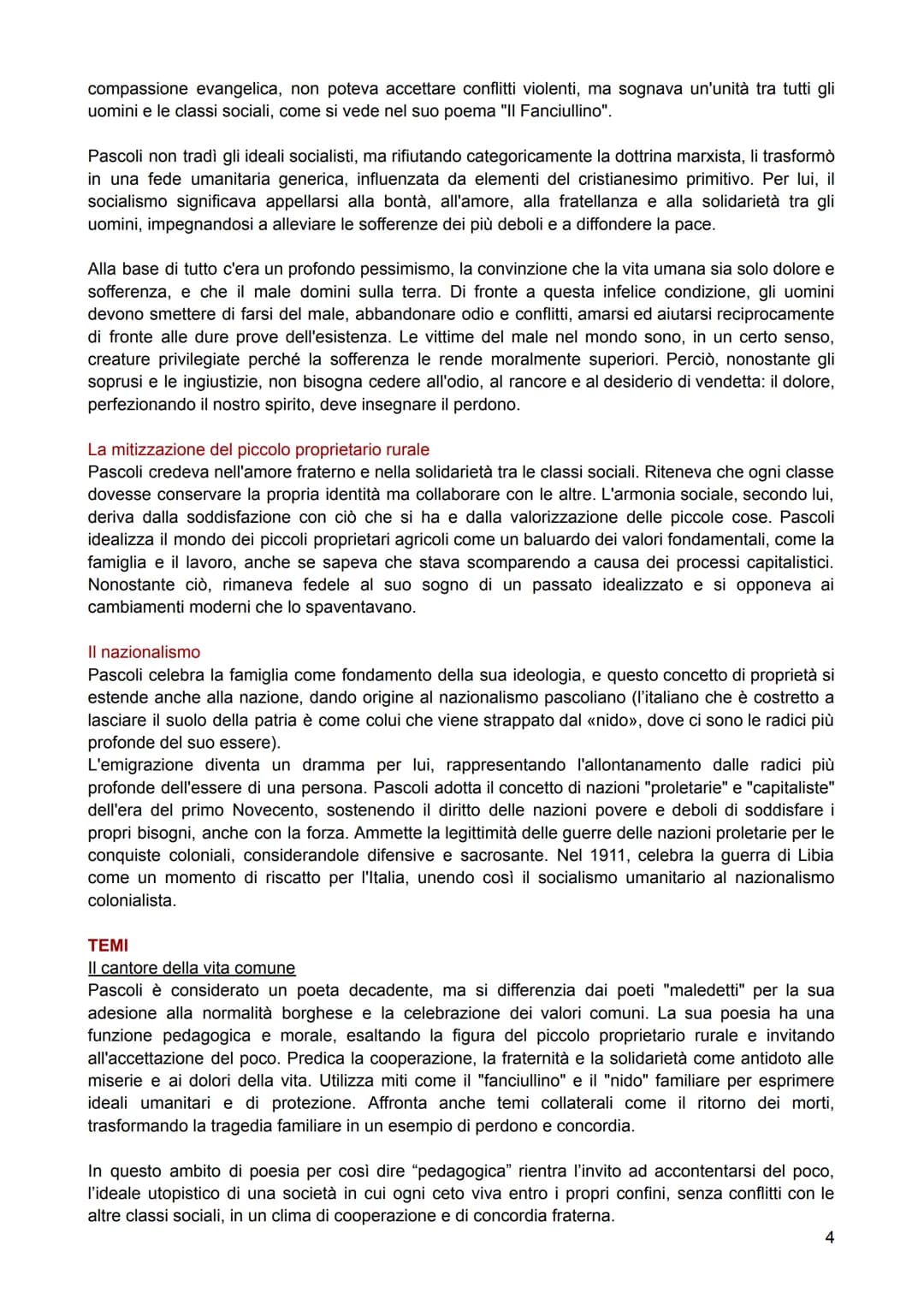 GIOVANNI PASCOLI
PERCHÉ PASCOLI È UN CLASSICO?
1.Perché è il maggiore rappresentante italiano della poesia simbolista.
2. Perché come nessun
