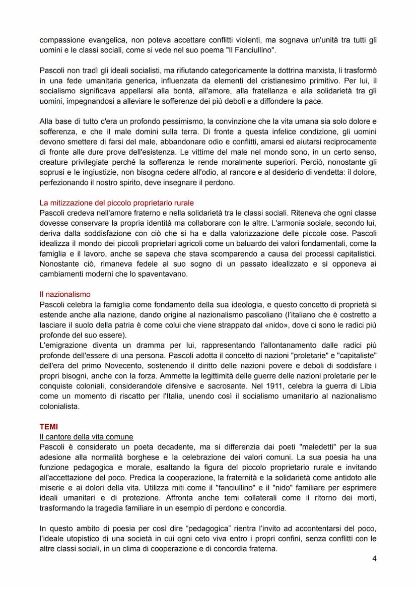 GIOVANNI PASCOLI
PERCHÉ PASCOLI È UN CLASSICO?
1.Perché è il maggiore rappresentante italiano della poesia simbolista.
2. Perché come nessun