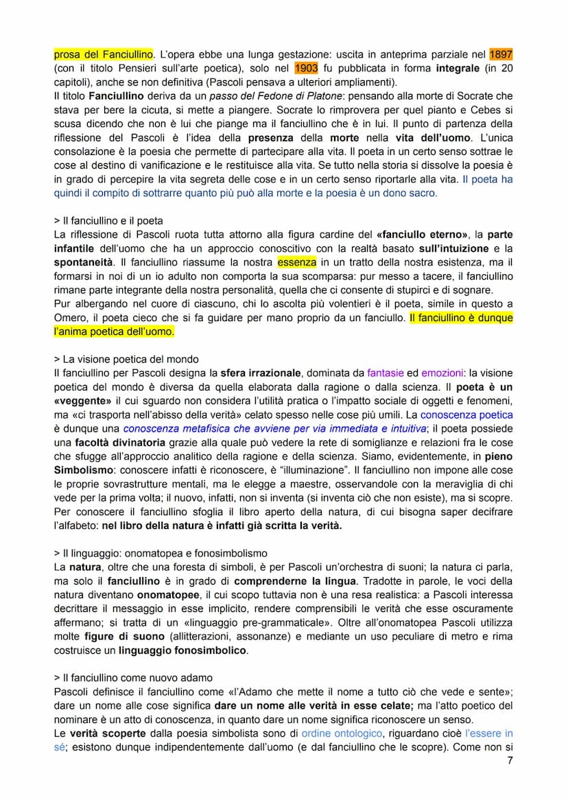 GIOVANNI PASCOLI
PERCHÉ PASCOLI È UN CLASSICO?
1.Perché è il maggiore rappresentante italiano della poesia simbolista.
2. Perché come nessun