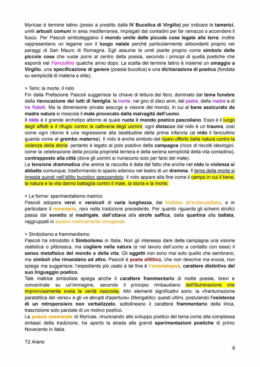 GIOVANNI PASCOLI
PERCHÉ PASCOLI È UN CLASSICO?
1.Perché è il maggiore rappresentante italiano della poesia simbolista.
2. Perché come nessun