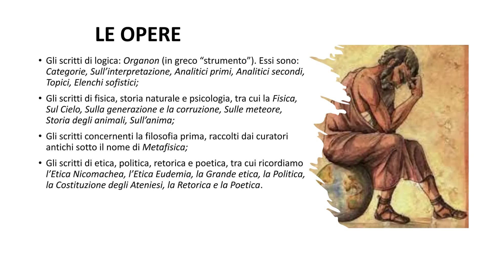 Aristotele
«Tutti gli uomini per natura desiderano
conoscere>>
METAFISICA Platone e Aristotele
La scuola di Atene (1509-1510)
Raffaello Sanz