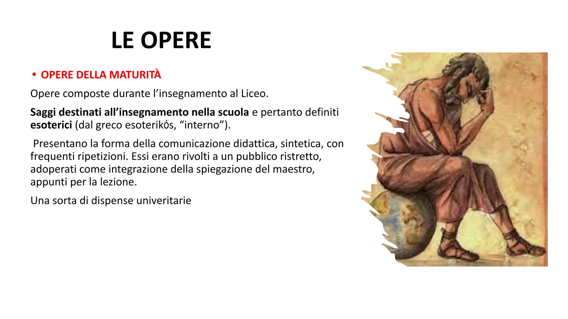 Aristotele
«Tutti gli uomini per natura desiderano
conoscere>>
METAFISICA Platone e Aristotele
La scuola di Atene (1509-1510)
Raffaello Sanz