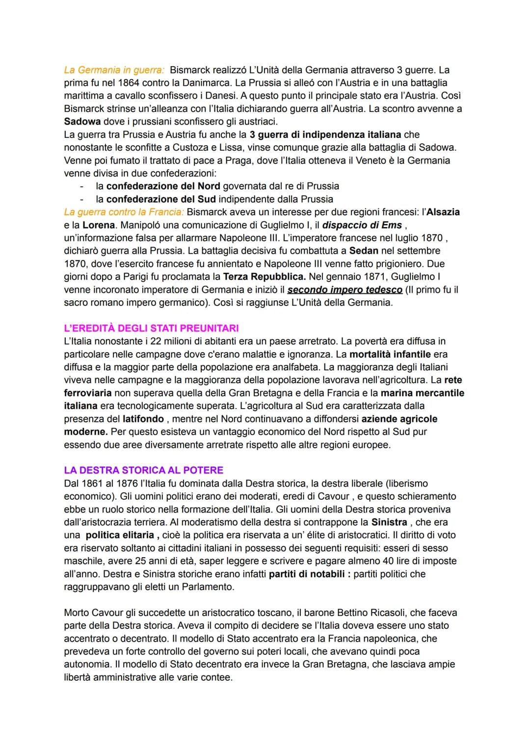 LA SPEDIZIONE DEI MILLE
La conclusione della seconda guerra d'indipendenza non significò il completo
rasserenamento della vita politica ital