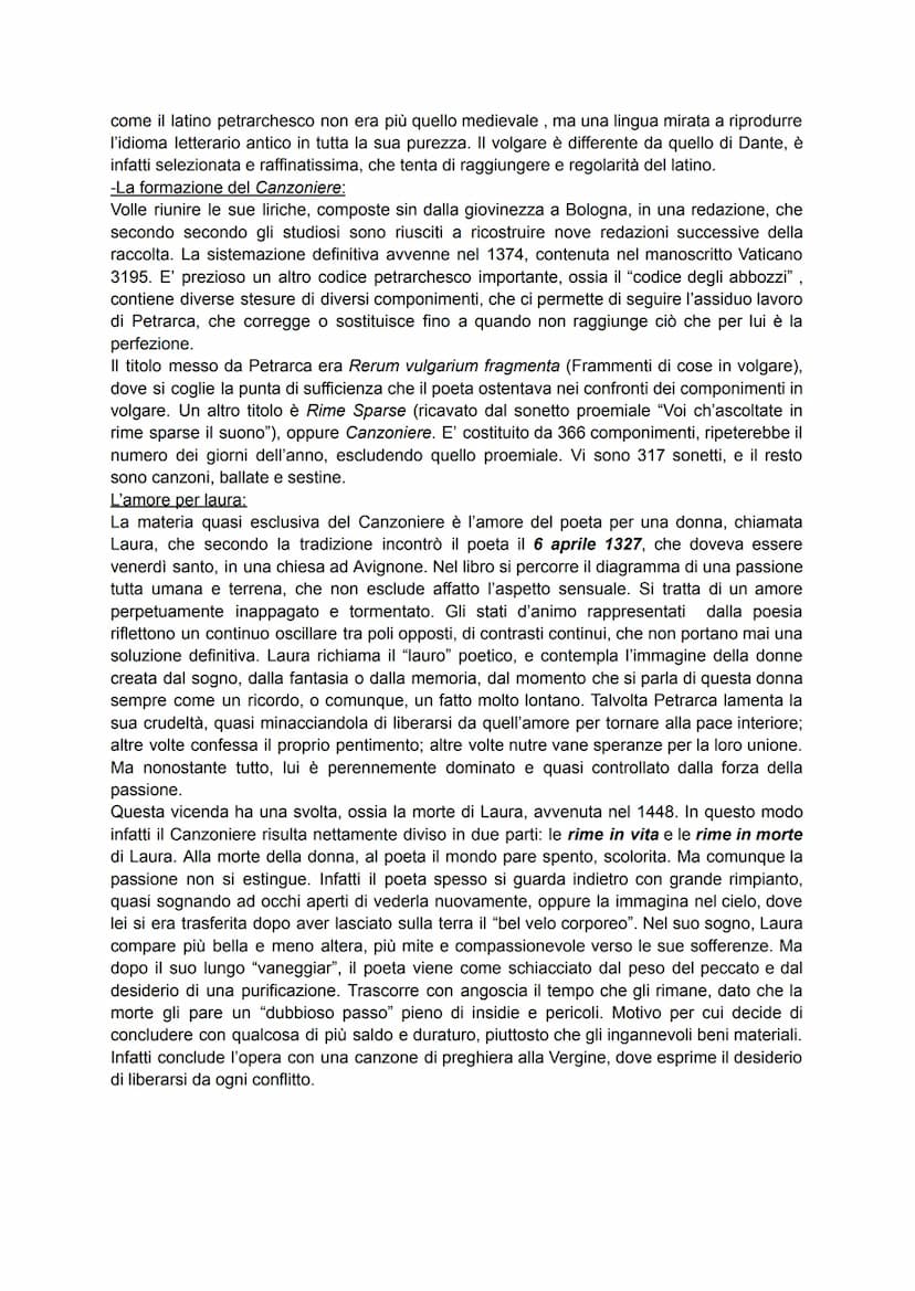 -Francesco Petrarca:
Francesco Petrarca nacque ad Arezzo il 20 luglio 1304, da una famiglia Fiorentina di
condizioni borghesi. Il padre, di 
