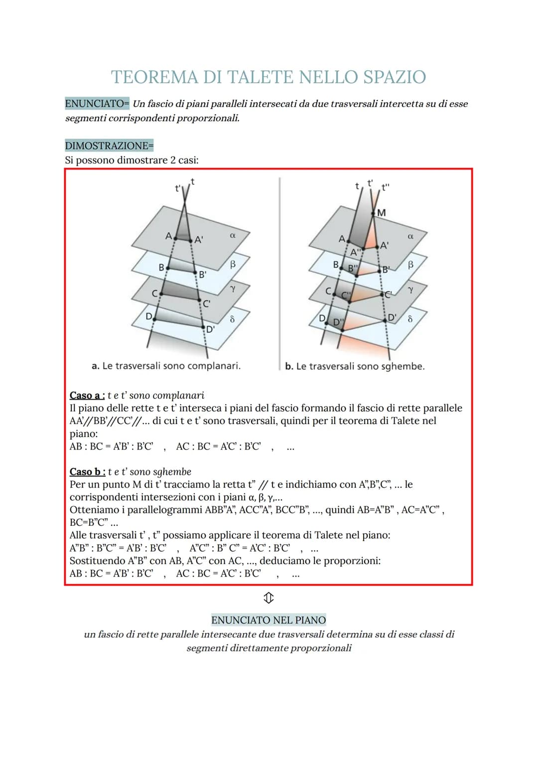 GEOMETRIA EUCLIDEA NELLO
SPAZIO
Gli enti fondamentali della geometria sono:
➤ PUNTO
> RETTA
➤ PIANO
➤ SPAZIO
SPAZIO
Nello spazio studieremo 