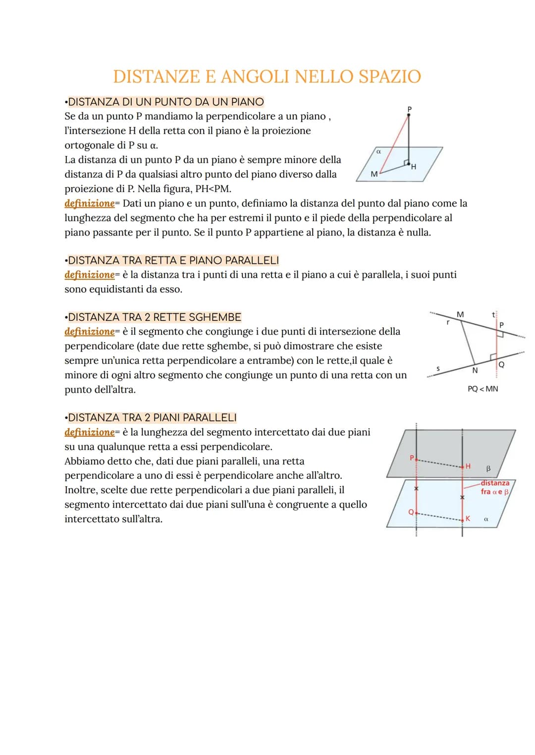 GEOMETRIA EUCLIDEA NELLO
SPAZIO
Gli enti fondamentali della geometria sono:
➤ PUNTO
> RETTA
➤ PIANO
➤ SPAZIO
SPAZIO
Nello spazio studieremo 