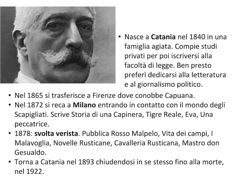 Realismo → corrente letteraria che aspira a rappresentare la
realtà così com'è, senza condizionamenti
NATURALISMO
(FRANCIA)
Soggetto preferi