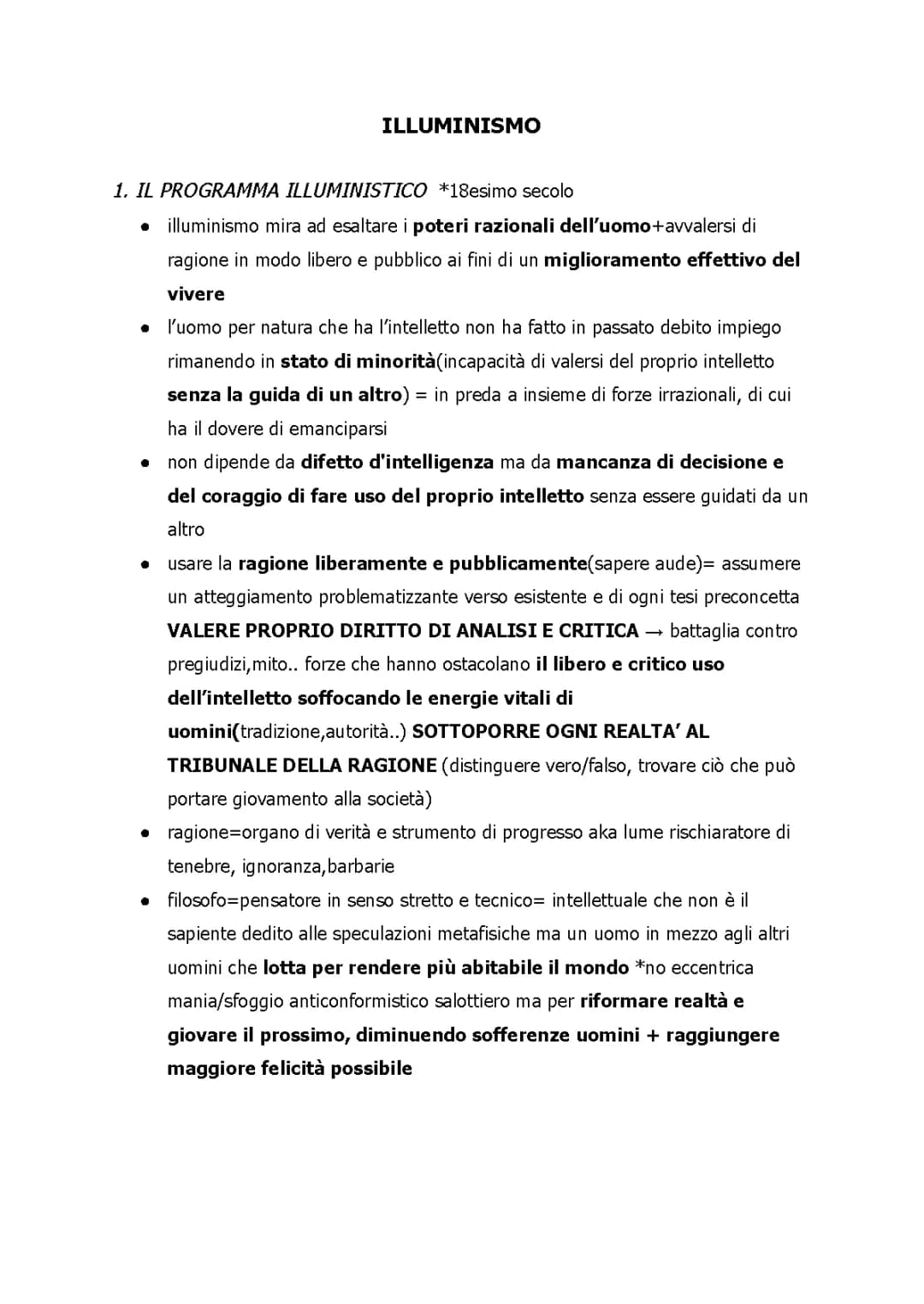 Illuminismo: I 3 Principi Semplici e un Riassunto Facile