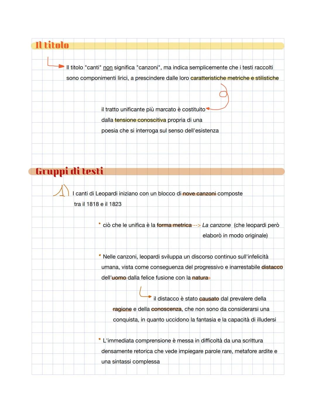 I canti di Giacomo Leopardi
I canti di leopardi sono uno dei libri di poesia più importanti dell'intera letteratura
italiana, accostabile pe
