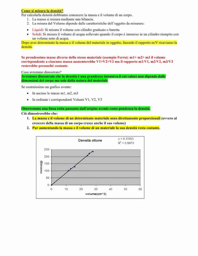 GRANDEZZE INTENSIVE/ESTENSIVE
Grandezze estensive sono quelle grandezze il cui valore dipende dalle dimensioni del corpo.
La massa è una gra