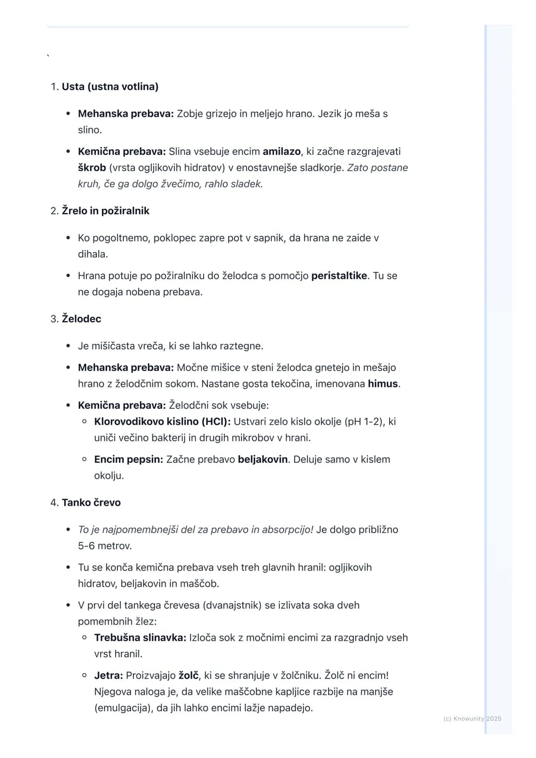 # Prebavni sistem

Uvod v prebavni sistem

Prebavni sistem ali prebavila so skupina organov, ki skrbijo za prebavo hrane.
Hrana nam daje ene