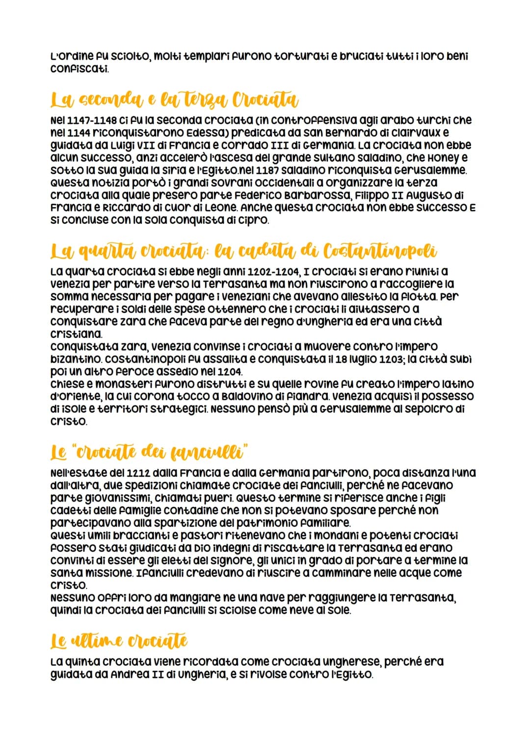 Le crociate in oriente e in
Occidente
Il pellegrinaggio in Terrasanta
un atto di devozione
L'XI secolo è stato un periodo di grande crescita