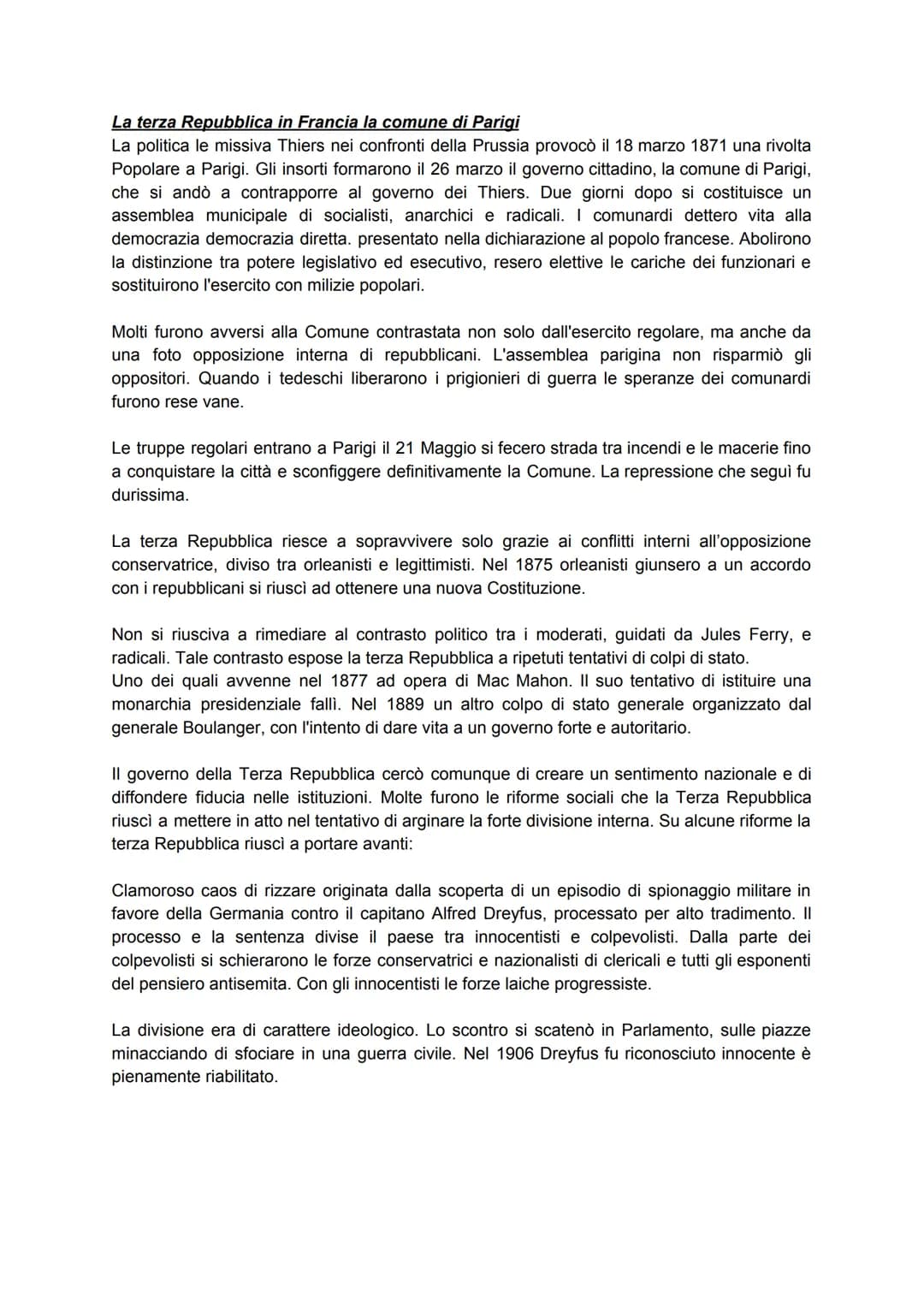 CAPITOLO 14: L'Europa nella seconda metà dell'Ottocento
La Francia Napoleonica del secondo Impero
Nel 1852 Napoleone III aveva decretato la 
