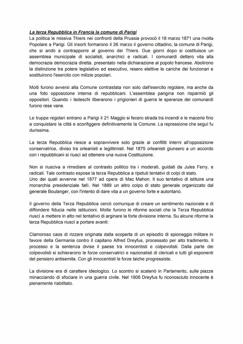 CAPITOLO 14: L'Europa nella seconda metà dell'Ottocento
La Francia Napoleonica del secondo Impero
Nel 1852 Napoleone III aveva decretato la 
