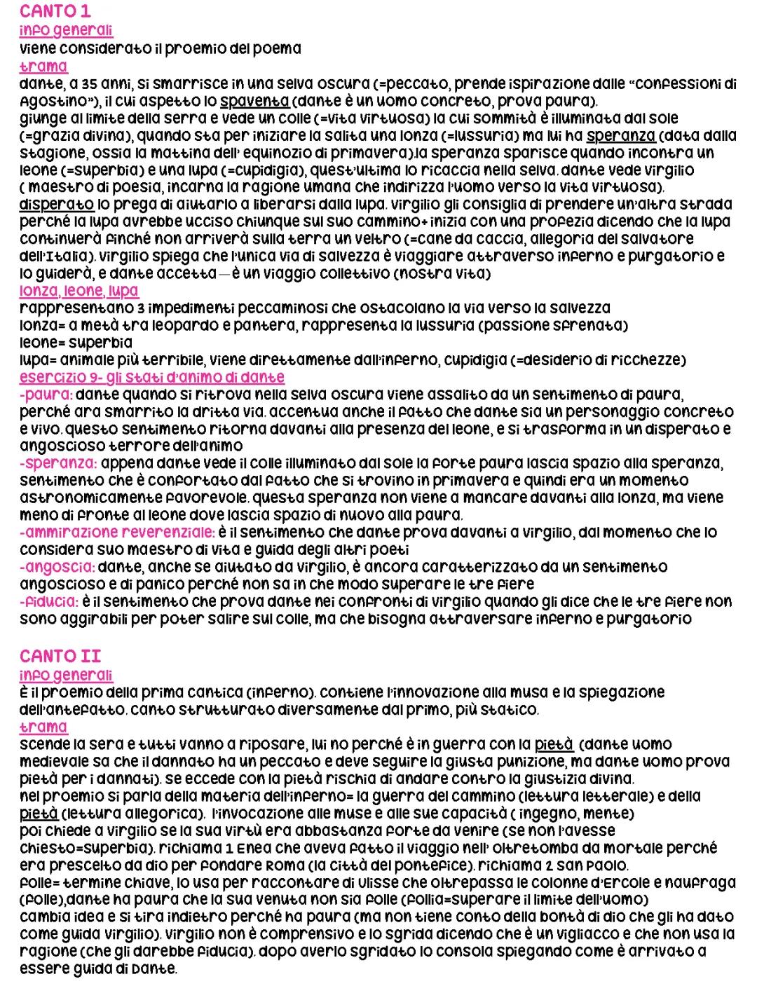 Inferno divina Commedia Dante