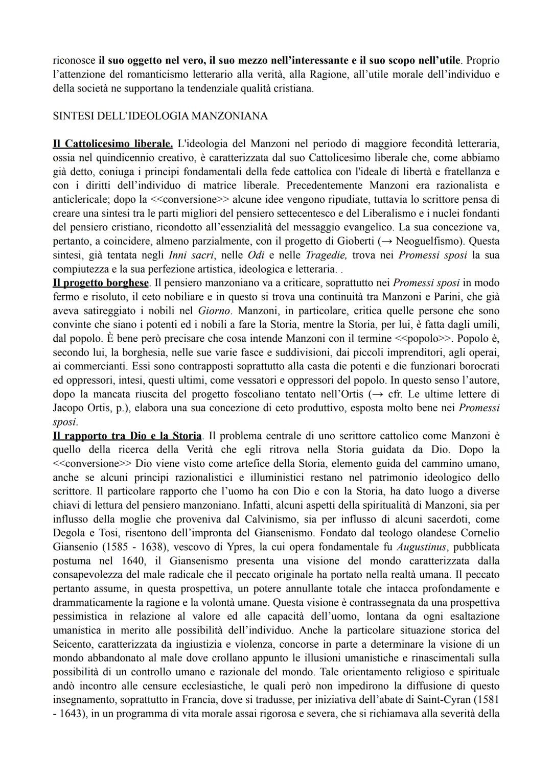 ALESSANDRO MANZONI (1785 - 1873)
E' uno dei pochi scrittori italiani che si definisce <<romantico>>. Si inserisce nel Romanticismo
benchè eg