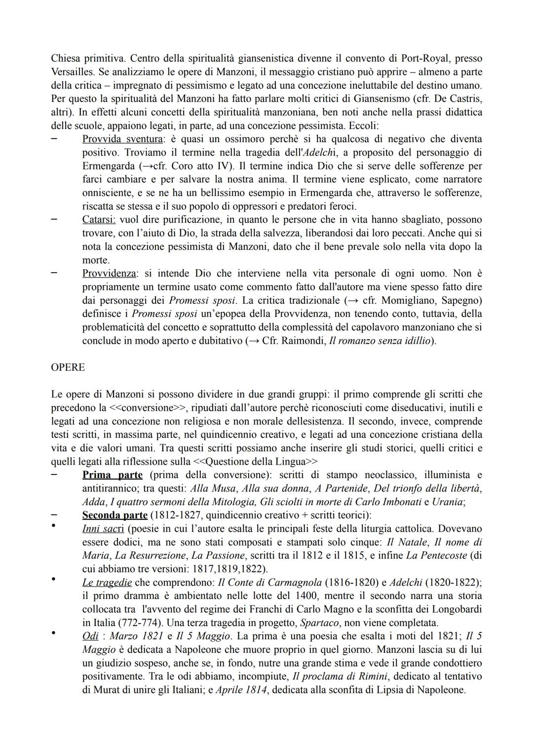 ALESSANDRO MANZONI (1785 - 1873)
E' uno dei pochi scrittori italiani che si definisce <<romantico>>. Si inserisce nel Romanticismo
benchè eg