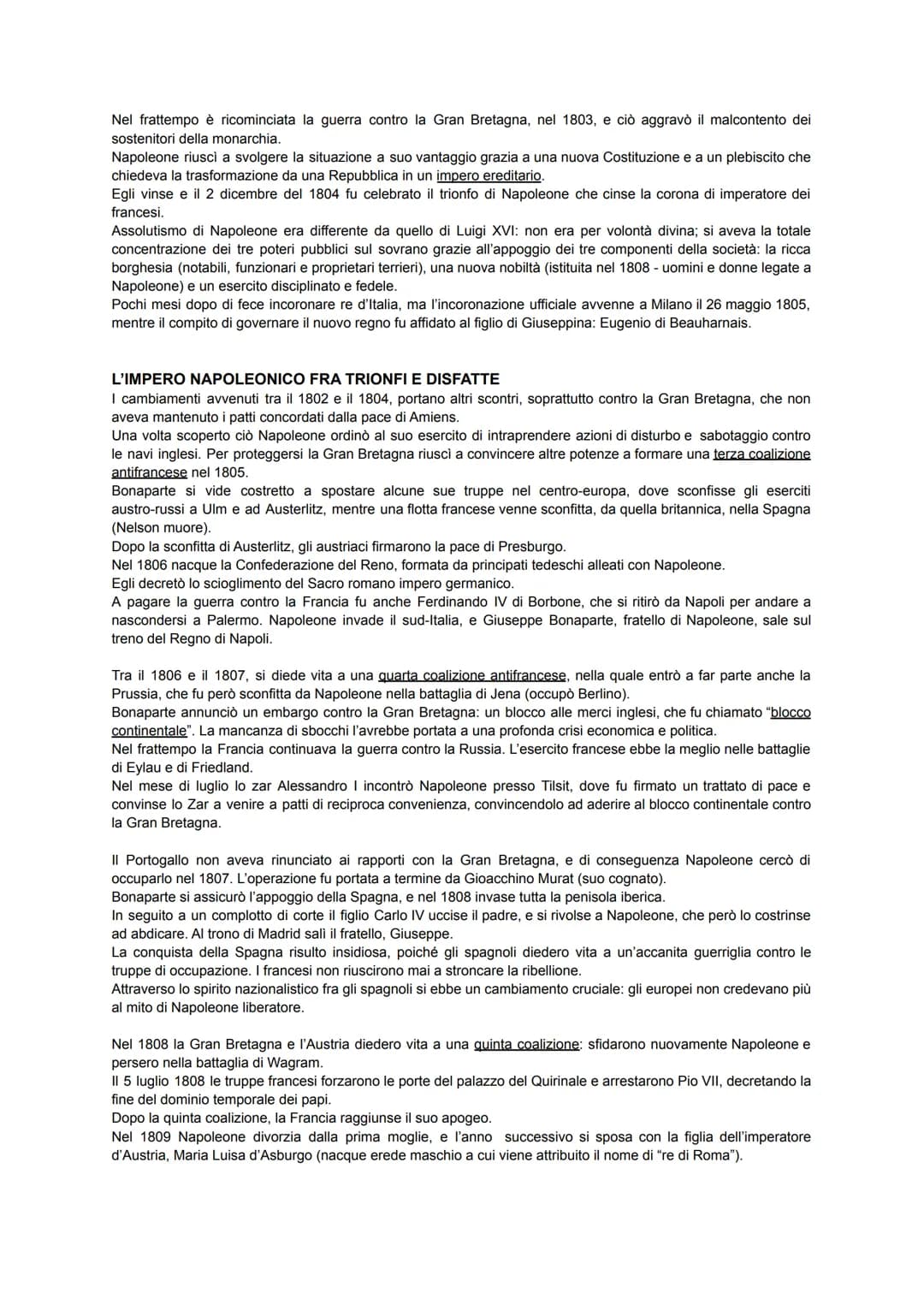 LA PARABOLA POLITICA DI NAPOLEONE
LA RAPIDA ASCESA DEL GENERALE BONAPARTE
Durante il periodo successivo alla rivoluzione francese, l'economi