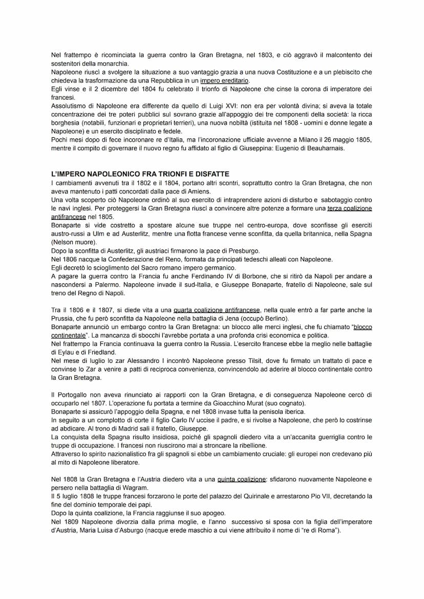 LA PARABOLA POLITICA DI NAPOLEONE
LA RAPIDA ASCESA DEL GENERALE BONAPARTE
Durante il periodo successivo alla rivoluzione francese, l'economi