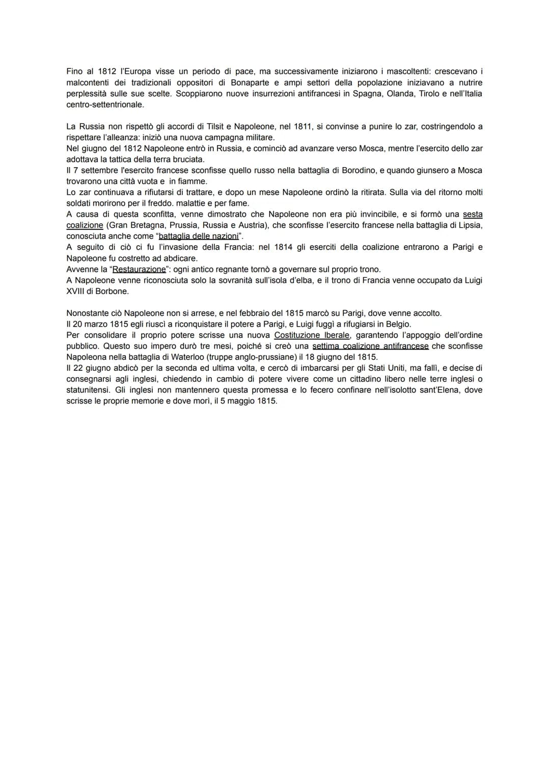 LA PARABOLA POLITICA DI NAPOLEONE
LA RAPIDA ASCESA DEL GENERALE BONAPARTE
Durante il periodo successivo alla rivoluzione francese, l'economi