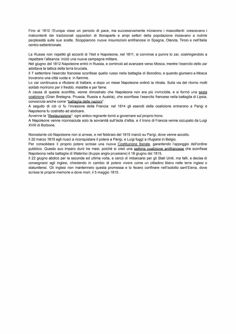 LA PARABOLA POLITICA DI NAPOLEONE
LA RAPIDA ASCESA DEL GENERALE BONAPARTE
Durante il periodo successivo alla rivoluzione francese, l'economi