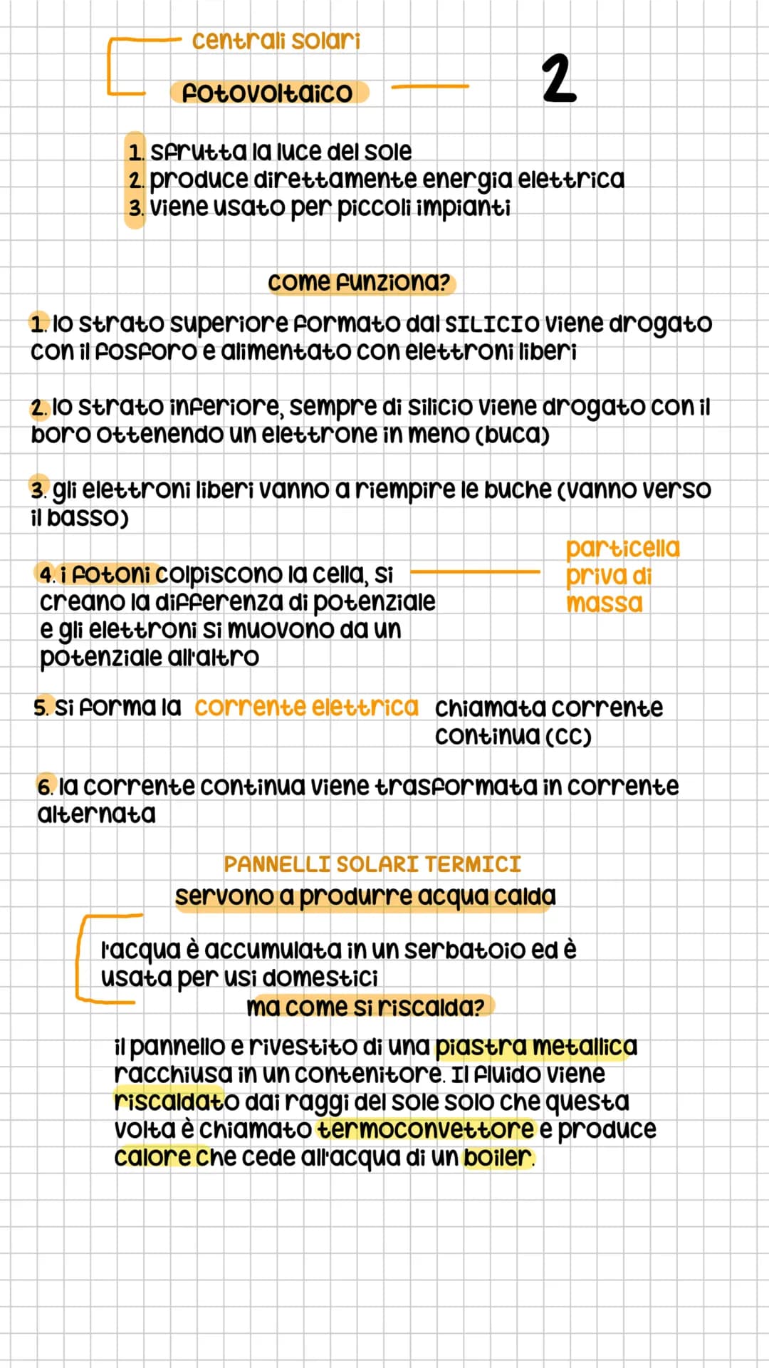 Energia solare
- energia prodotta dal sole
-non comporta emissioni di CO2
- riduce l'utilizzo di carbone
- produce energia elettrica e termi