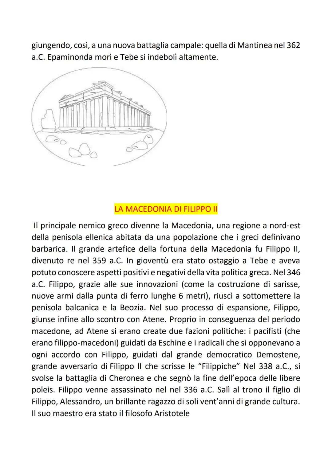 LA CRISI DELLE POLEIS
Dopo la Guerra del Peloponneso, nel mondo delle poleis greche, si verificò
una fase di profonda instabilità politica e