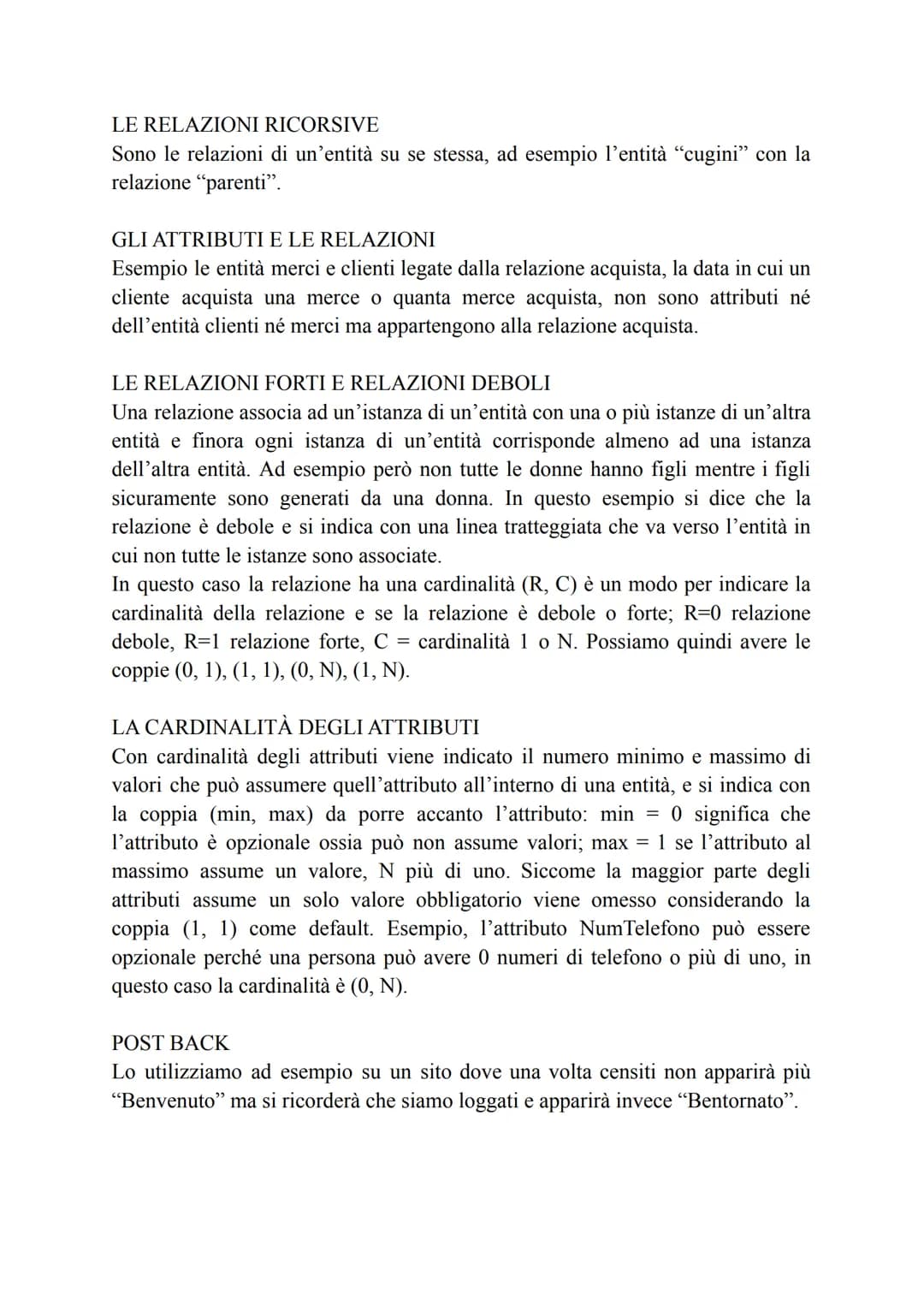 NASCITA DEI DATABASE
Uno degli scopi dell'informatica è quello di "conservare" dati. Il concetto di
"conservare" è di disporre in modo ordin