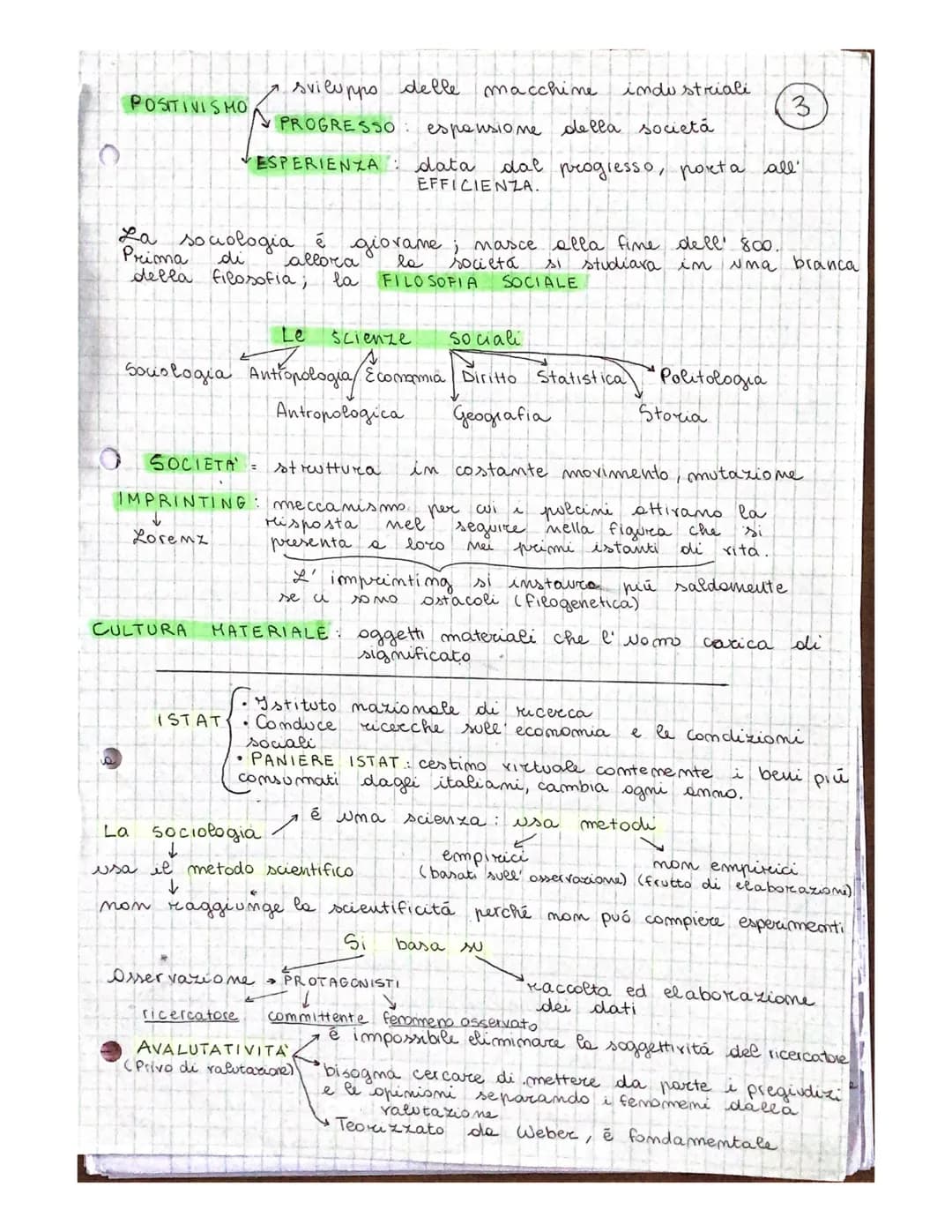 SOCIOLOGIA
é la scienza
societá
la
com
SOCIETA': collettività insediata su un territorio delimitato,
in cui
componenti condividono la stessa