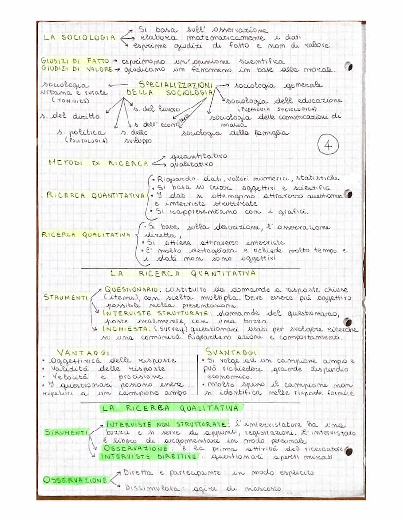 SOCIOLOGIA
é la scienza
societá
la
com
SOCIETA': collettività insediata su un territorio delimitato,
in cui
componenti condividono la stessa