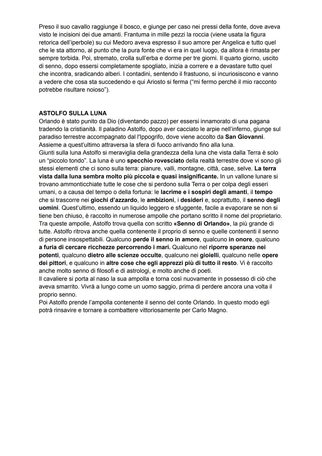 IL PROEMIO
Nelle prime quattro ottave del poema vengono esposti l'argomento della narrazione e i tre
grandi filoni narrativi in cui tale arg