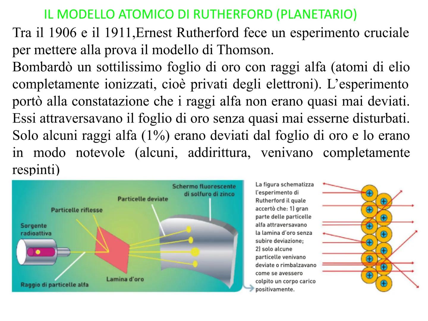 Particelle Atomiche
e
Modello atomico La scoperta degli elettroni, dei protoni e dei neutroni fece crollare il
primo dei punti fondamentali 