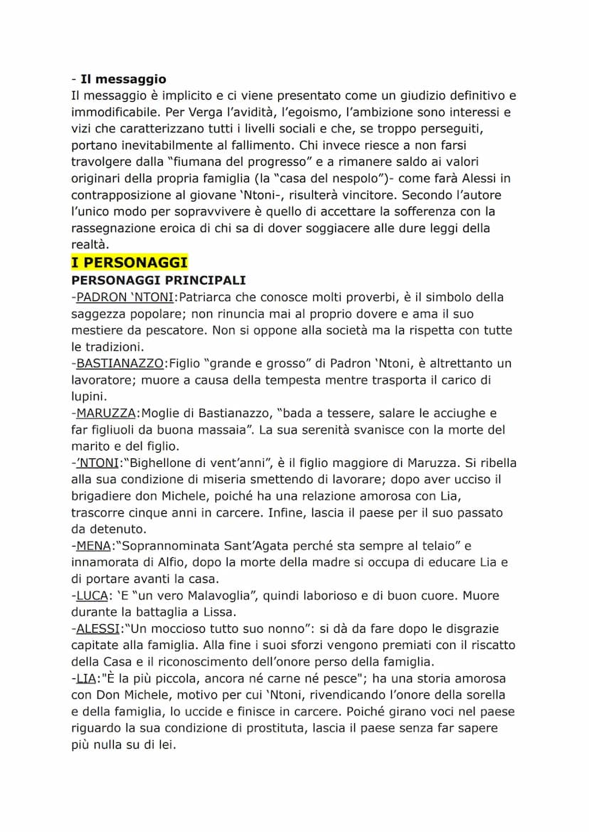 L'ANALISI DI UN'OPERA
1. OPERA
- Autore: Giovanni Verga, (1840-1992), l'autore che riesce ad esprimere
al meglio la poetica del Verismo.
Tit